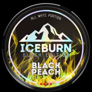 ICEBURN 150mg Black Peach
